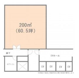 新宿ビルディング B2階 間取り図