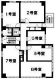 ファイブビル八丁堀 602 間取り図