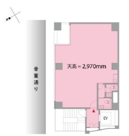 AOYAMA612 7階 間取り図