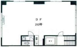 みかもビル 3階 間取り図