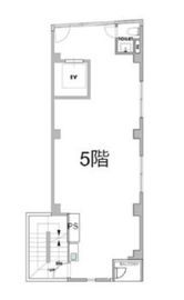 プリモKS1ビル 5階 間取り図