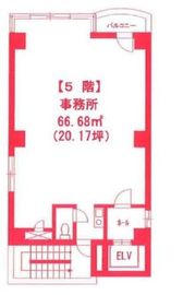 CIビル 5階 間取り図