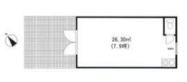 ヴレクール 1階 間取り図
