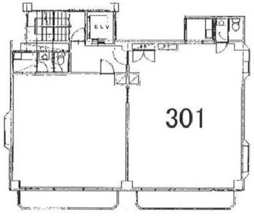 乃木坂プレース 301 間取り図