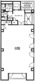栄信ビル 8階 間取り図