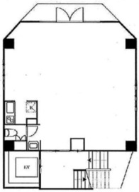 Bonheur西神田BLDG. 1階 間取り図