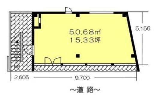 静雲Ⅱビル 1階 間取り図