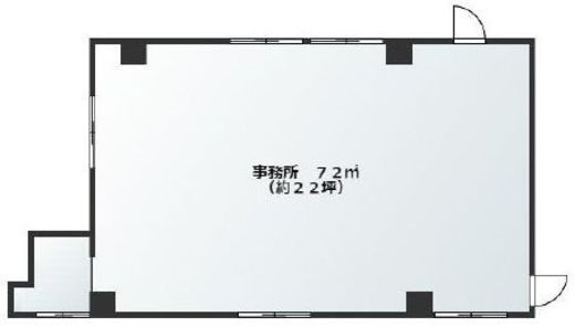 チャリ千駄ヶ谷 4階11 間取り図