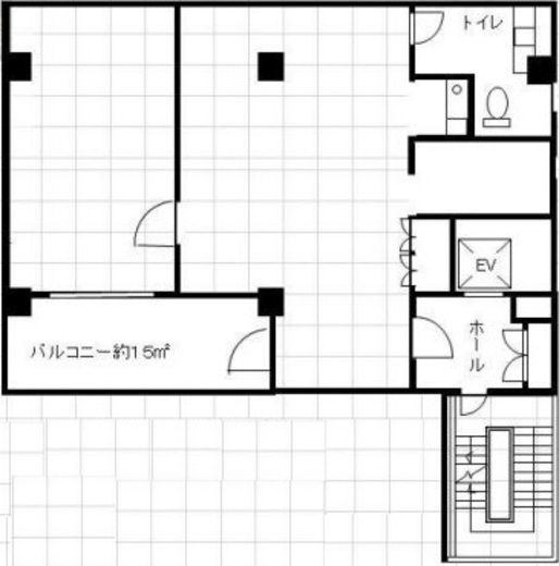 ALTビルディング 8階 間取り図