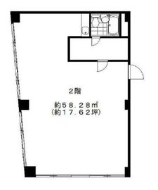 岩崎ビル(恵比寿) 2階 間取り図