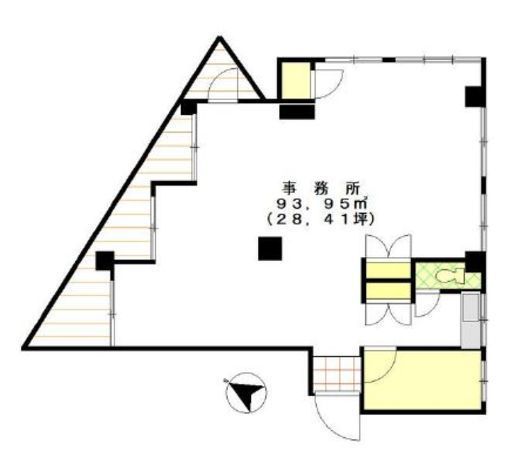 メイサ南平台 203 間取り図