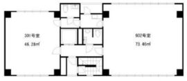 装美ビル 301 間取り図
