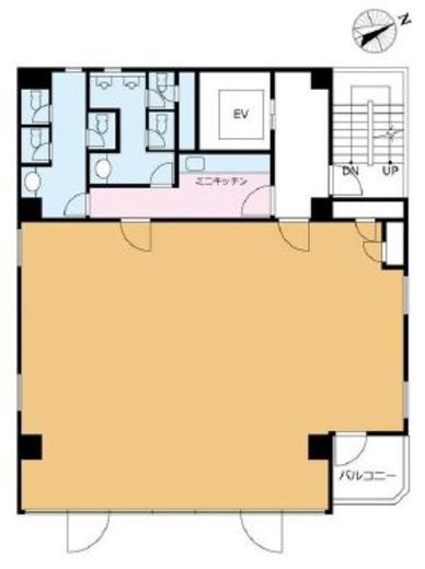 VORT高田馬場 8階 間取り図