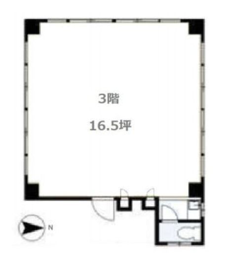 ジェントリー飯田橋 3階 間取り図