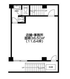 エスポワール北新宿Ⅳ B1階 間取り図