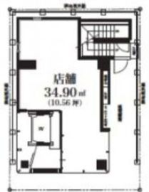 ザ・シティ日本橋人形町 1階 間取り図