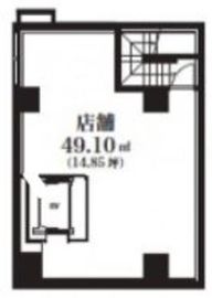 ザ・シティ日本橋人形町 B1階 間取り図