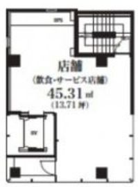 ザ・シティ日本橋人形町 4階 間取り図