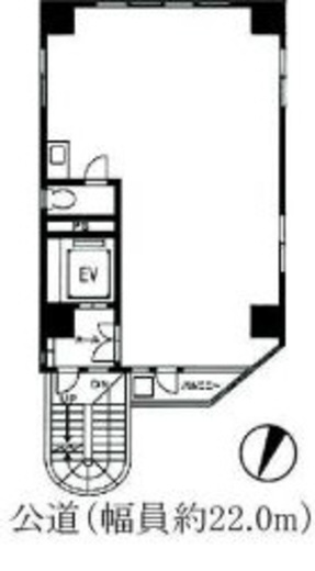 黒崎ビル 4階 間取り図