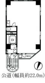 黒崎ビル 4階 間取り図