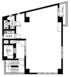 菱和ビル 8階 間取り図