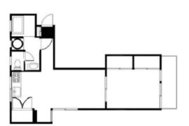 シャトー寿寿(SOHO) 403 間取り図