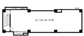 AYビル(飯田橋) B1階 間取り図