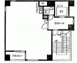 汐留プリプラビル 6階 間取り図