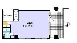 サントピア四谷(事務所) 1階 間取り図