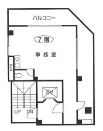 第二松本ビル 7階 間取り図