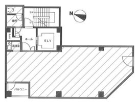 TKKビル 4階 間取り図