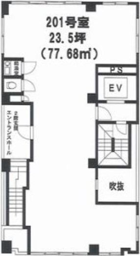 木村ビル 2階 間取り図