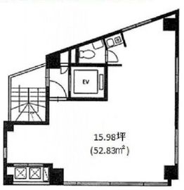 東洋Mビル 6階 間取り図