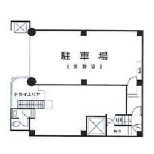 International Place B1階 間取り図