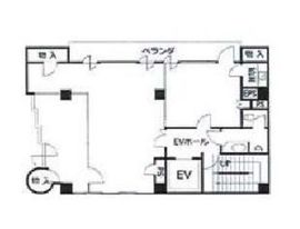 International Place 5階 間取り図