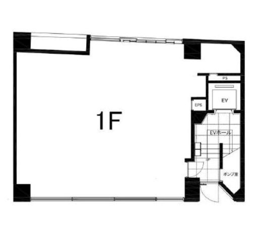 W2 KODENMACHO 1階 間取り図