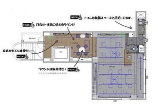 第2二葉ビル 301 間取り図