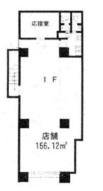 シティハウス西大久保(店舗・事務所) 1階 間取り図