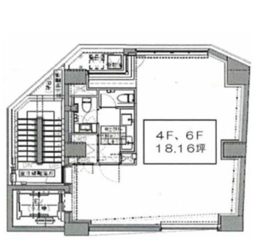 ARISTO南青山 4階 間取り図