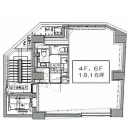 ARISTO南青山 4階 間取り図