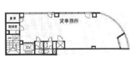日本橋KRビル 3階 間取り図