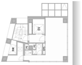 萬楽庵ビル1 5階 間取り図