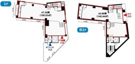 MK麹町ビル B1-1階 間取り図