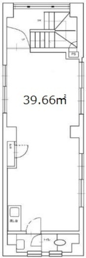 中林ビル 2階 間取り図