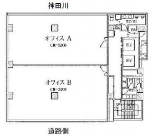 GYB秋葉原 9階A 間取り図