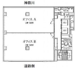 GYB秋葉原 9階A 間取り図