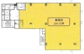 ヤハギ湊ビル 3階 間取り図