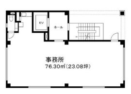 トレビスビル 3階 間取り図
