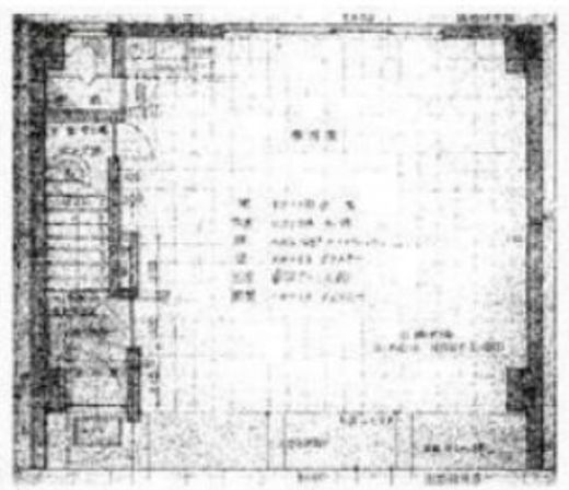 水口ビル 1階 間取り図
