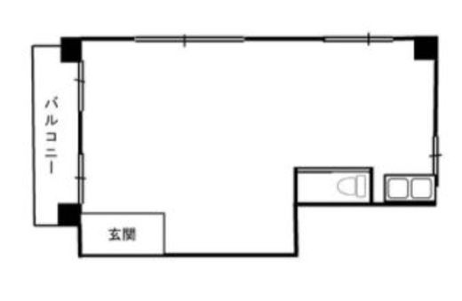 寿ビル 302 間取り図